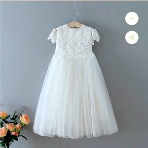 Nicolette’s Couture Sienna Baptism Dress White Christening Gown 12months Girl